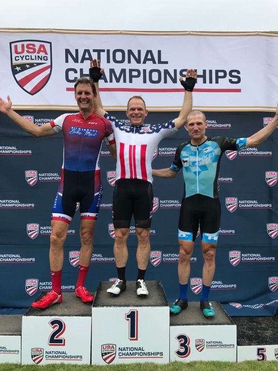 Allen Abell wins 50-54 Crit Championships